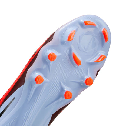 Nike Phantom 6 High Top 360 Pro FG Firm Ground Soccer Cleats - Royal Tint/ Bright Crimson