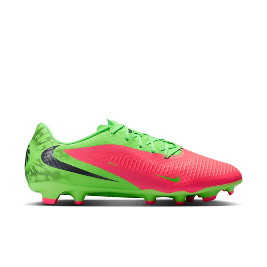 Nike Phantom 6 Low Academy EH Erling Haaland FG Firm Ground Soccer Cleats - Hot Punch/ Black/ Green Strike