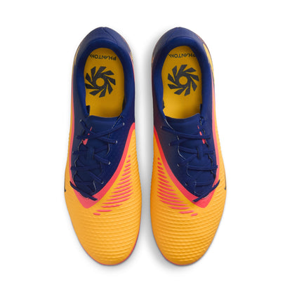Nike Phantom 6 360 Academy EH FG Firm Ground Soccer Cleats - Laser Orange/ Lemon Venom/ Blue Void