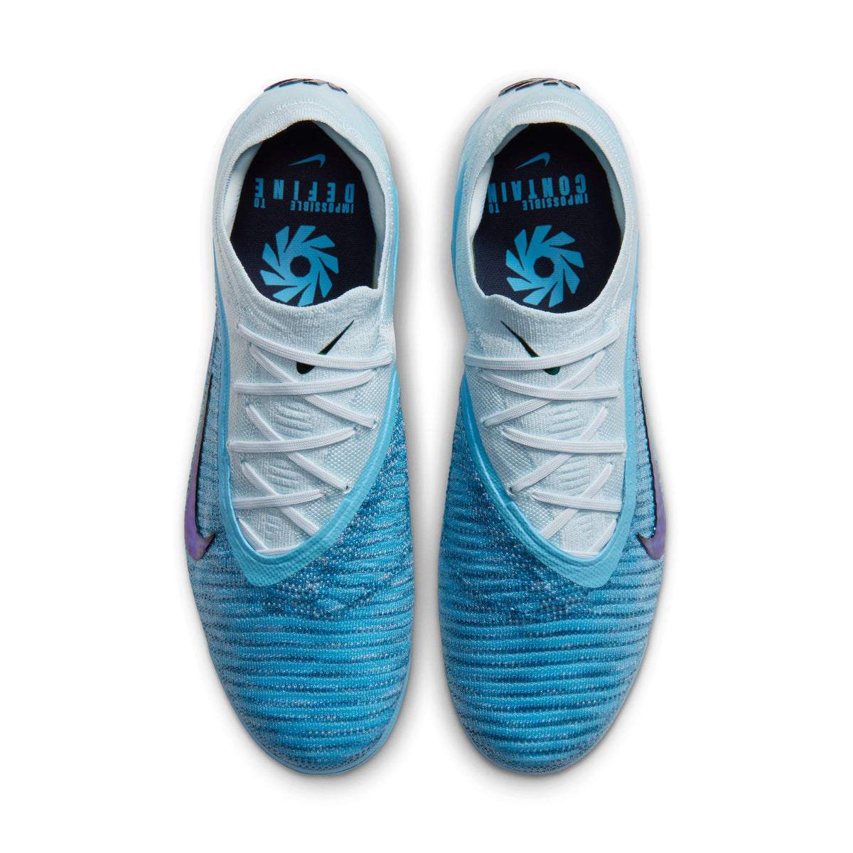 Nike Phantom 6 Low Elite EH Erling Haaland FG Firm Ground Soccer Cleat - Baltic Blue/ Blue Eclipse-Glacier Blue