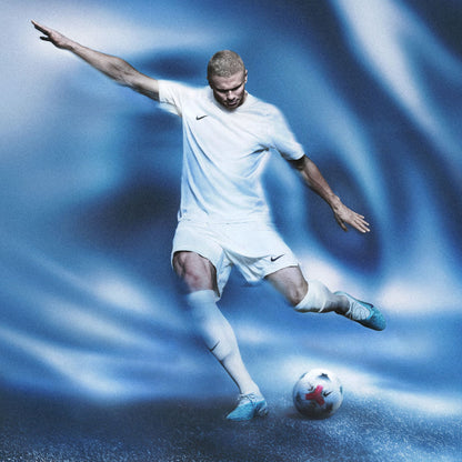 Nike Phantom 6 Low Elite EH Erling Haaland FG Firm Ground Soccer Cleat - Baltic Blue/ Blue Eclipse-Glacier Blue