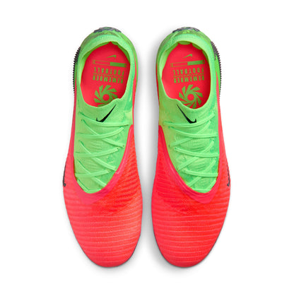 Nike Phantom 6 Low Elite EH Erling Haaland FG Firm Ground Soccer Cleat - Hot Punch/ Black/ Green Strike
