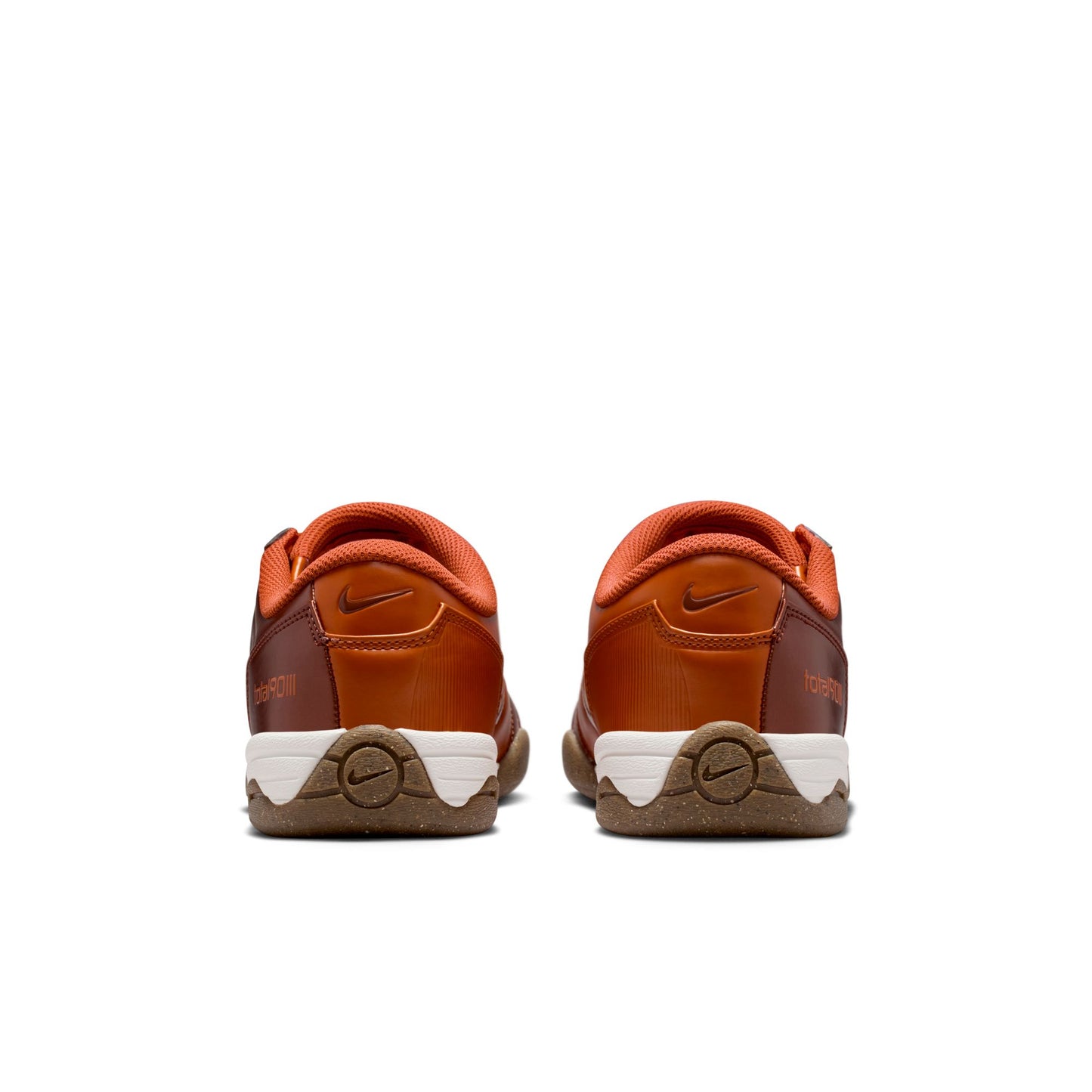 Nike T90 SP Indoor Soccer Shoe- Cinnamon/ Campfire Orange Sail