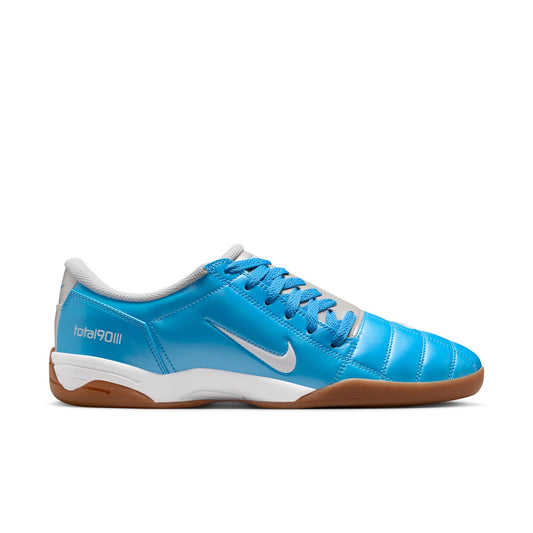Nike T90 SP Indoor Soccer Shoe- University Blue/White/Vast Grey