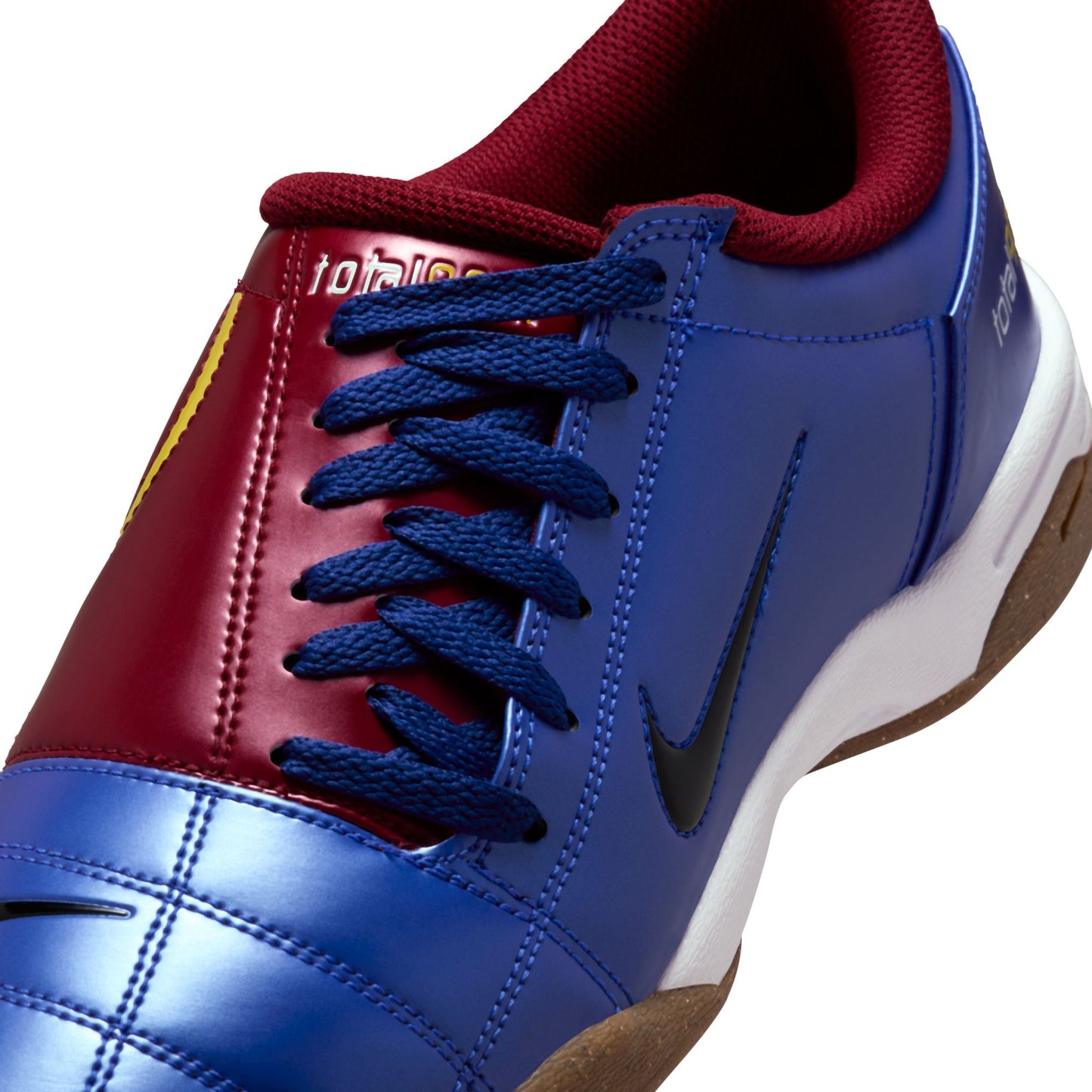 Nike T90 SP Indoor Soccer Shoe-Blue/Red