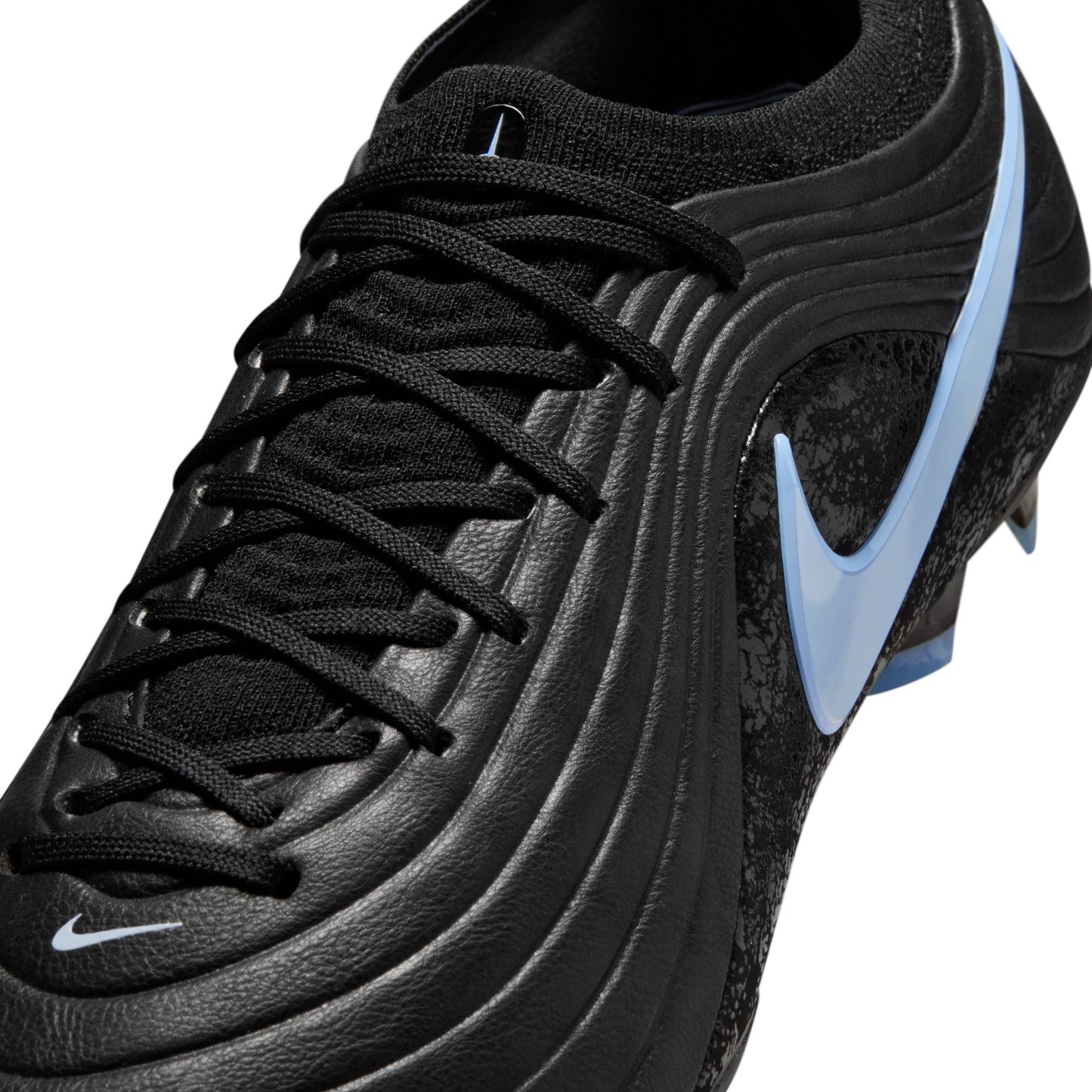Nike Tiempo Maestro Elite FG Firm Ground Soccer Cleat - Black/Ice Blue