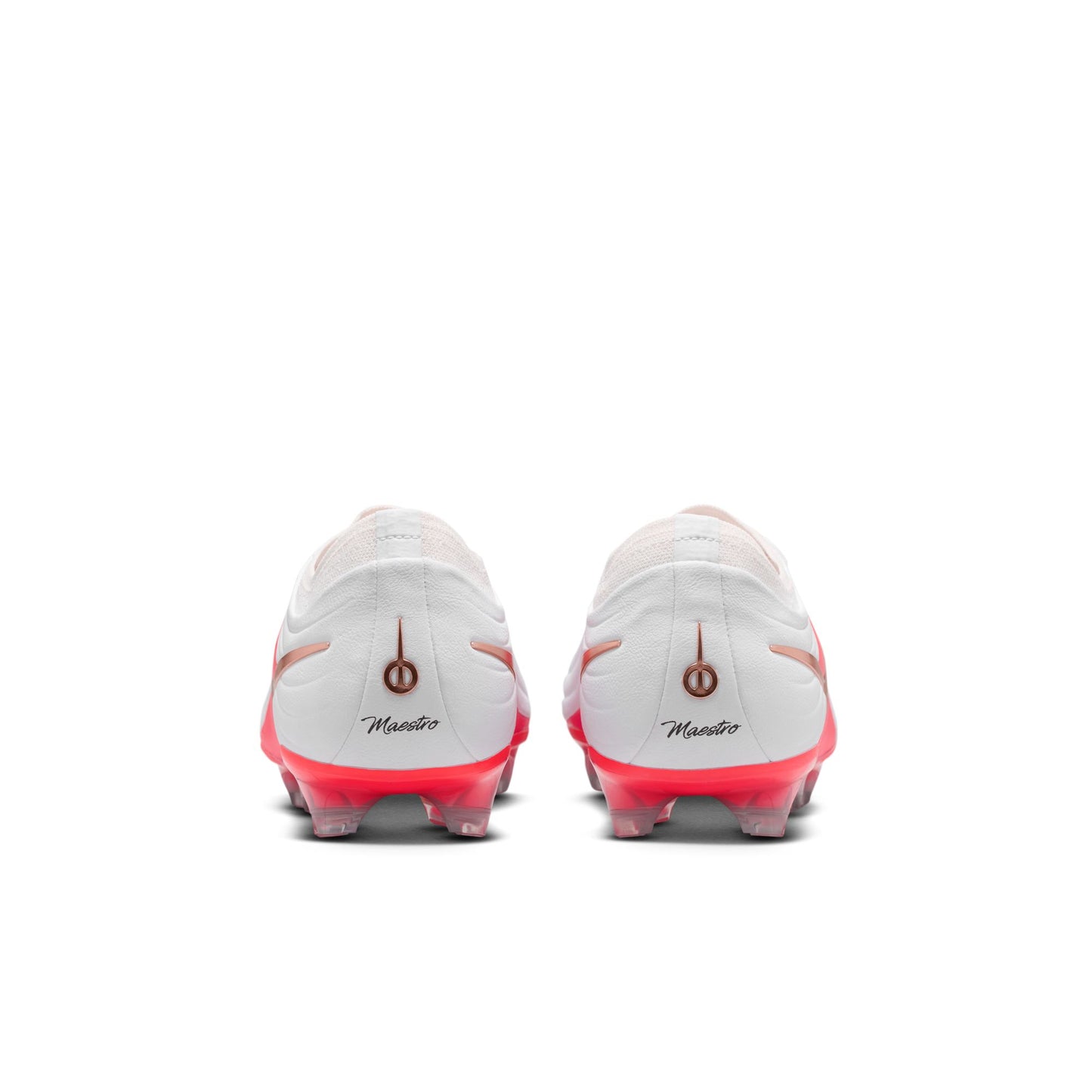 Nike Tiempo Maestro Elite FG  Firm Ground Soccer Cleats - White-Blur/ Bright Crimson