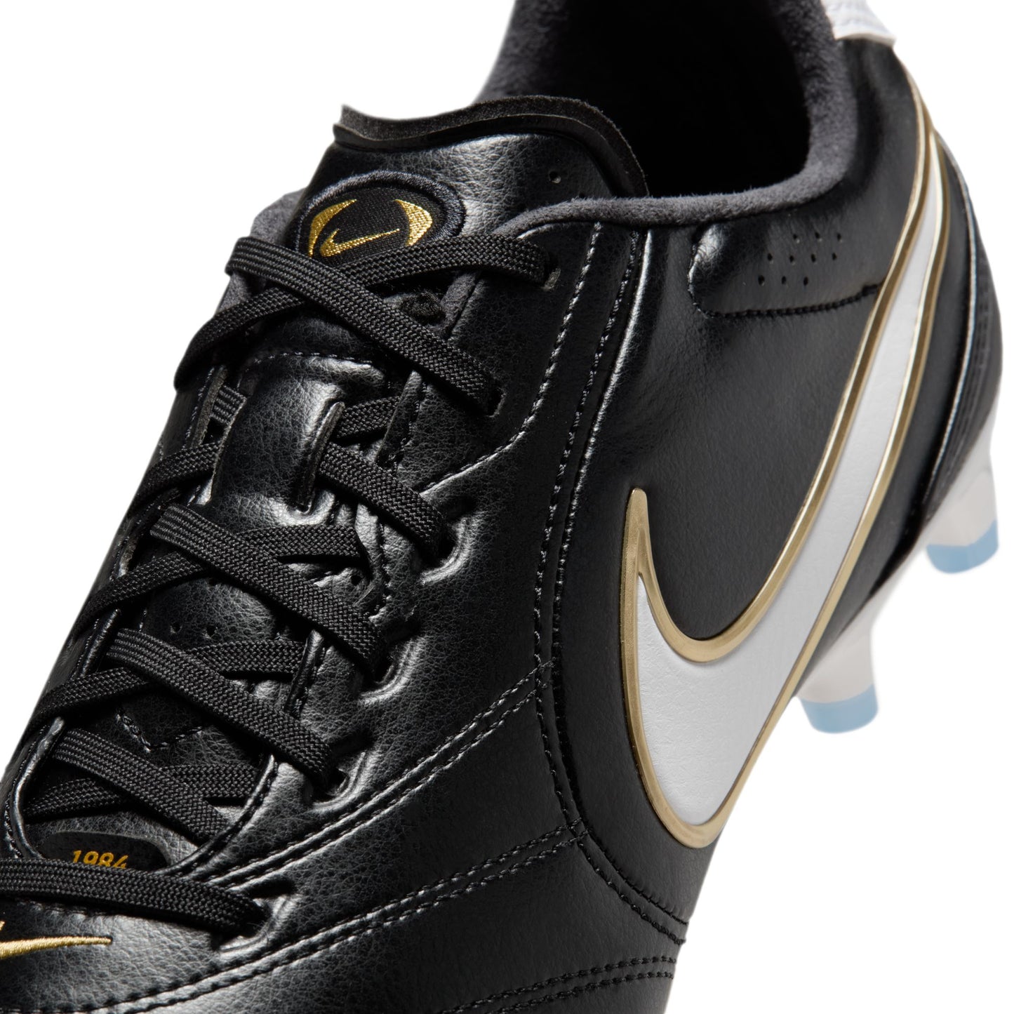 Nike Tiempo Ligera 10 Pro FG Soccer Cleats - Black/ White