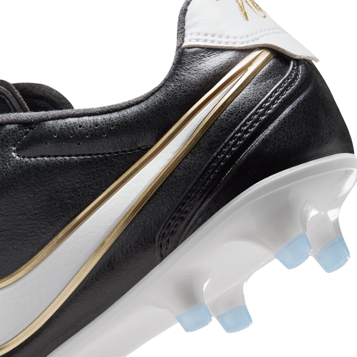 Nike Tiempo Ligera 10 Pro FG Soccer Cleats - Black/ White