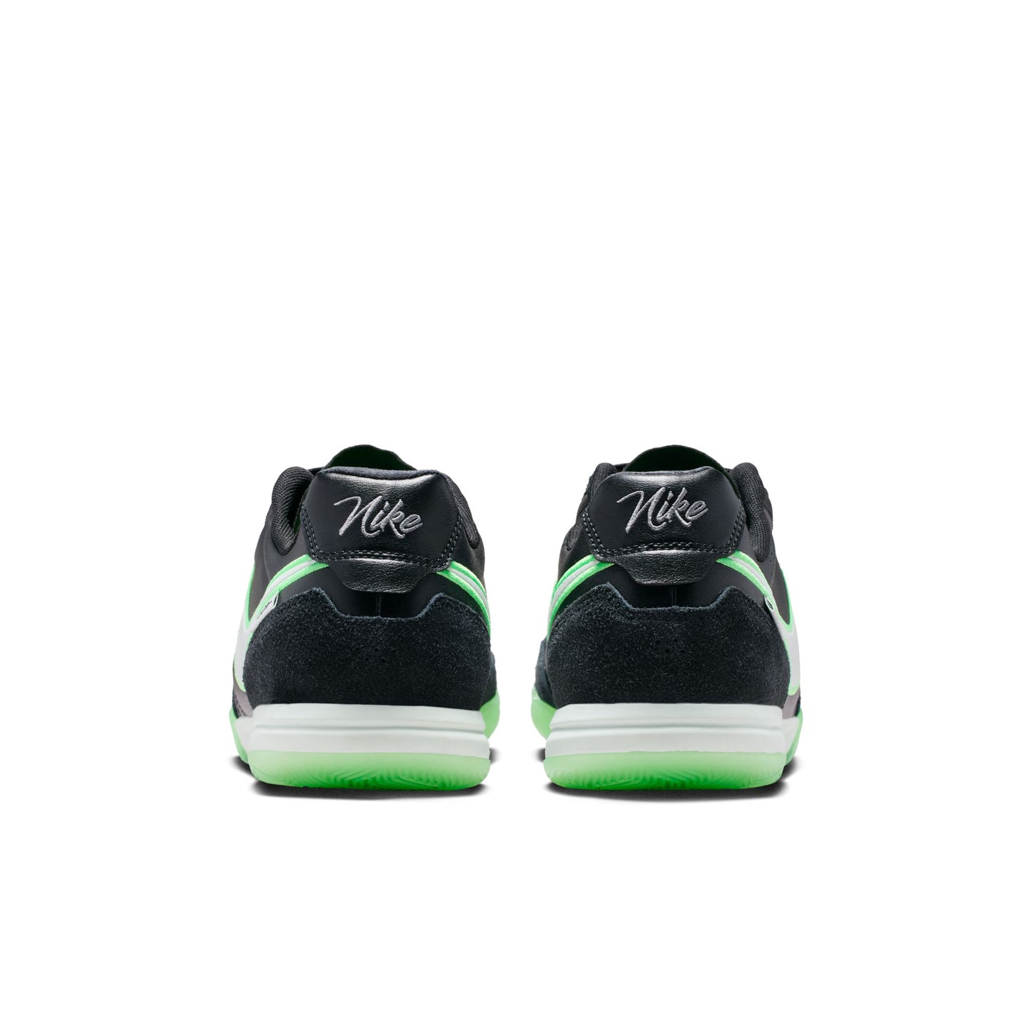 Nike Tiempo Streetgato Indoor Soccer Shoes - Black/ Illusion Gren Black