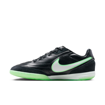 Nike Tiempo Streetgato Indoor Soccer Shoes - Black/ Illusion Gren Black