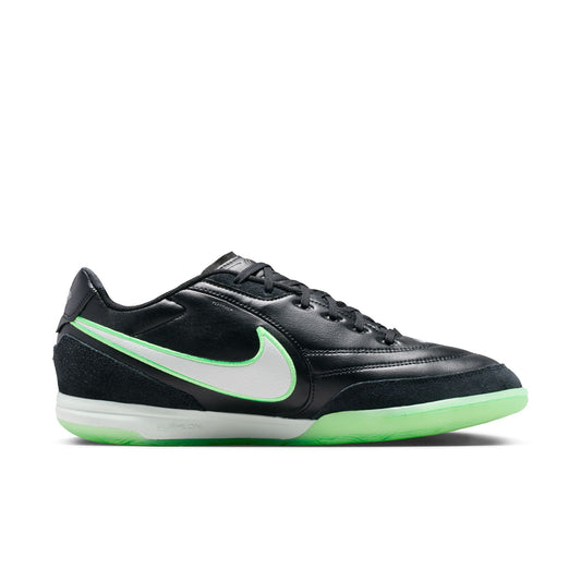 Nike Tiempo Streetgato Indoor Soccer Shoes - Black/ Illusion Gren Black