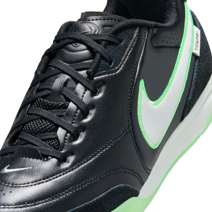 Nike Tiempo Streetgato Indoor Soccer Shoes - Black/ Illusion Gren Black