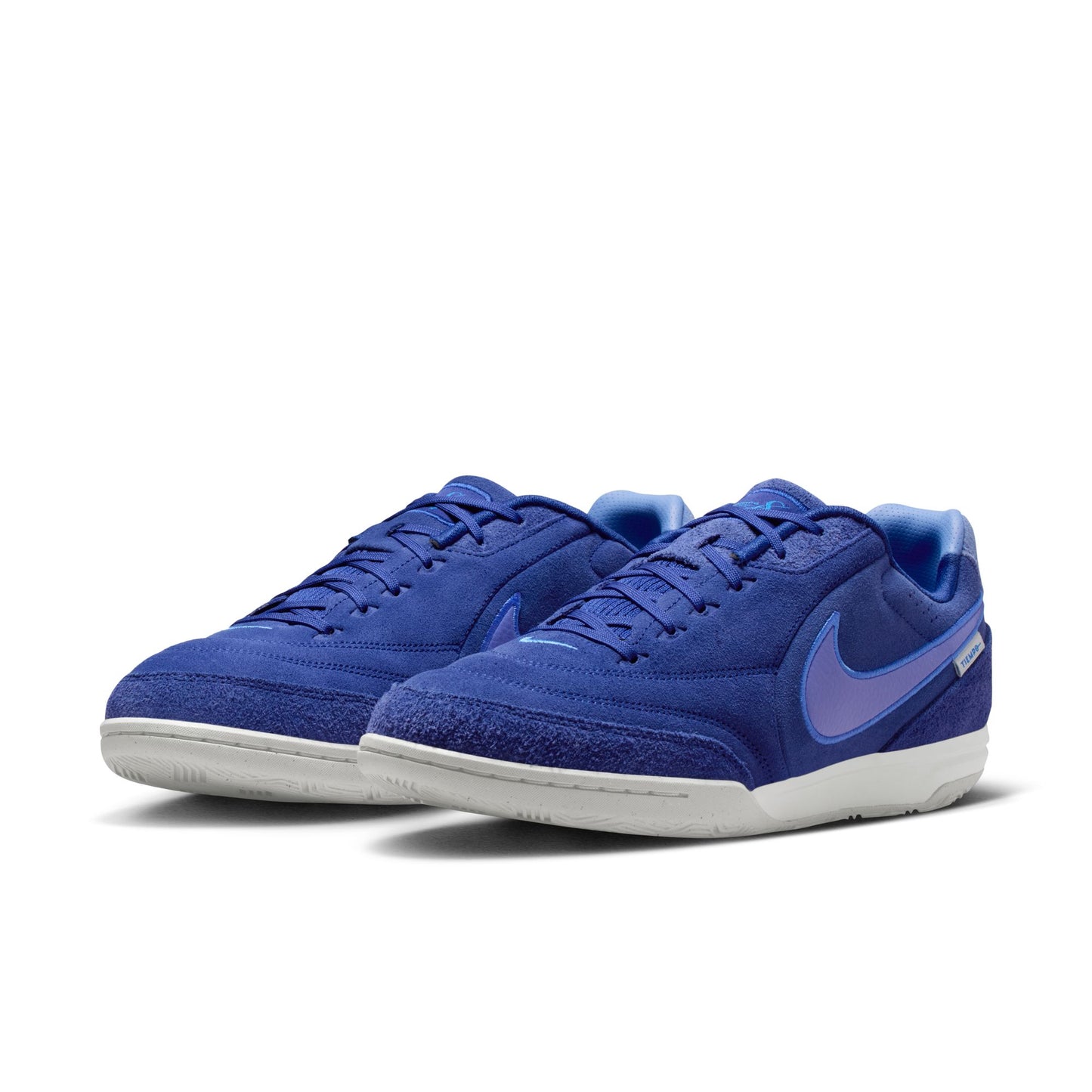 Nike Tiempo Streetgato PRM Indoor Soccer Shoes-   Deep Royal Blue/Polar Blue Crystal