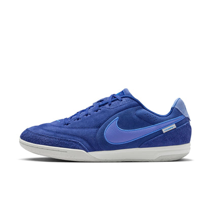 Nike Tiempo Streetgato PRM Indoor Soccer Shoes-   Deep Royal Blue/Polar Blue Crystal