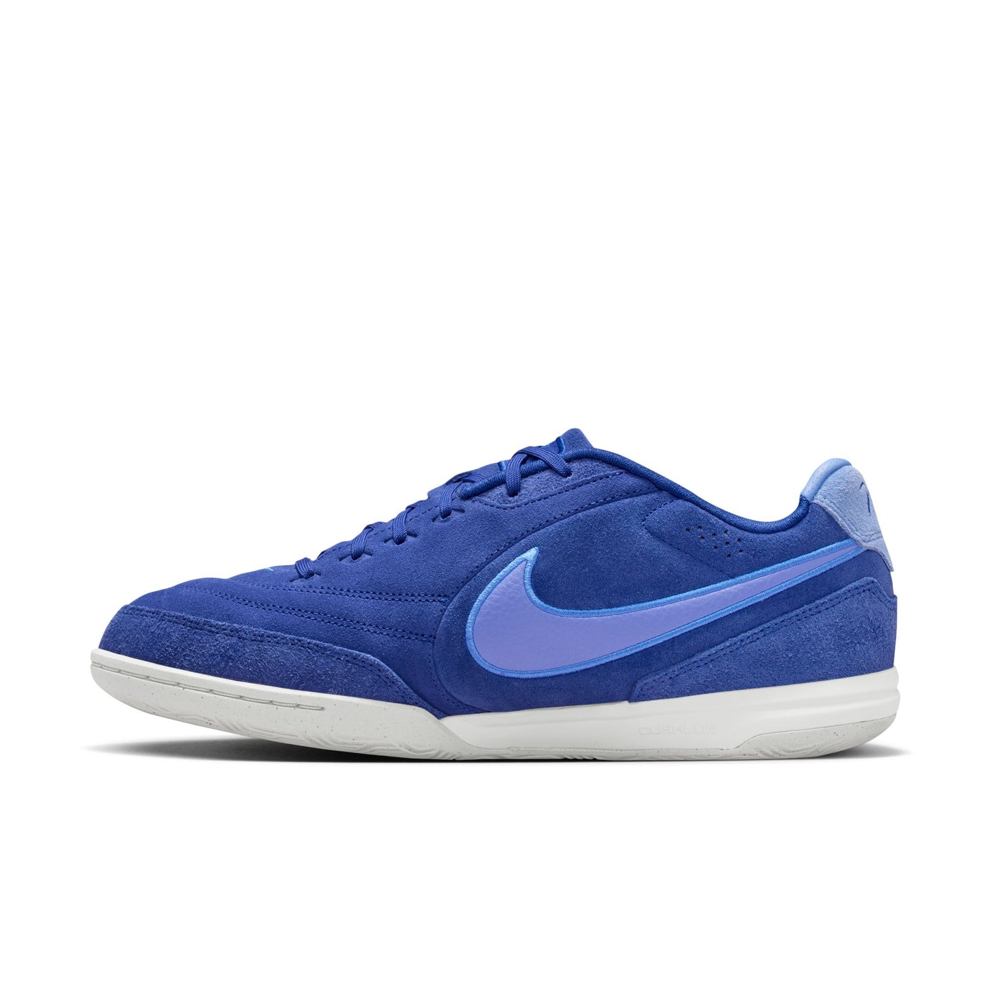 Nike Tiempo Streetgato PRM Indoor Soccer Shoes-   Deep Royal Blue/Polar Blue Crystal