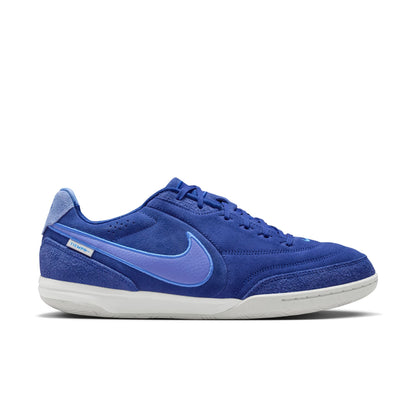 Nike Tiempo Streetgato PRM Indoor Soccer Shoes-   Deep Royal Blue/Polar Blue Crystal