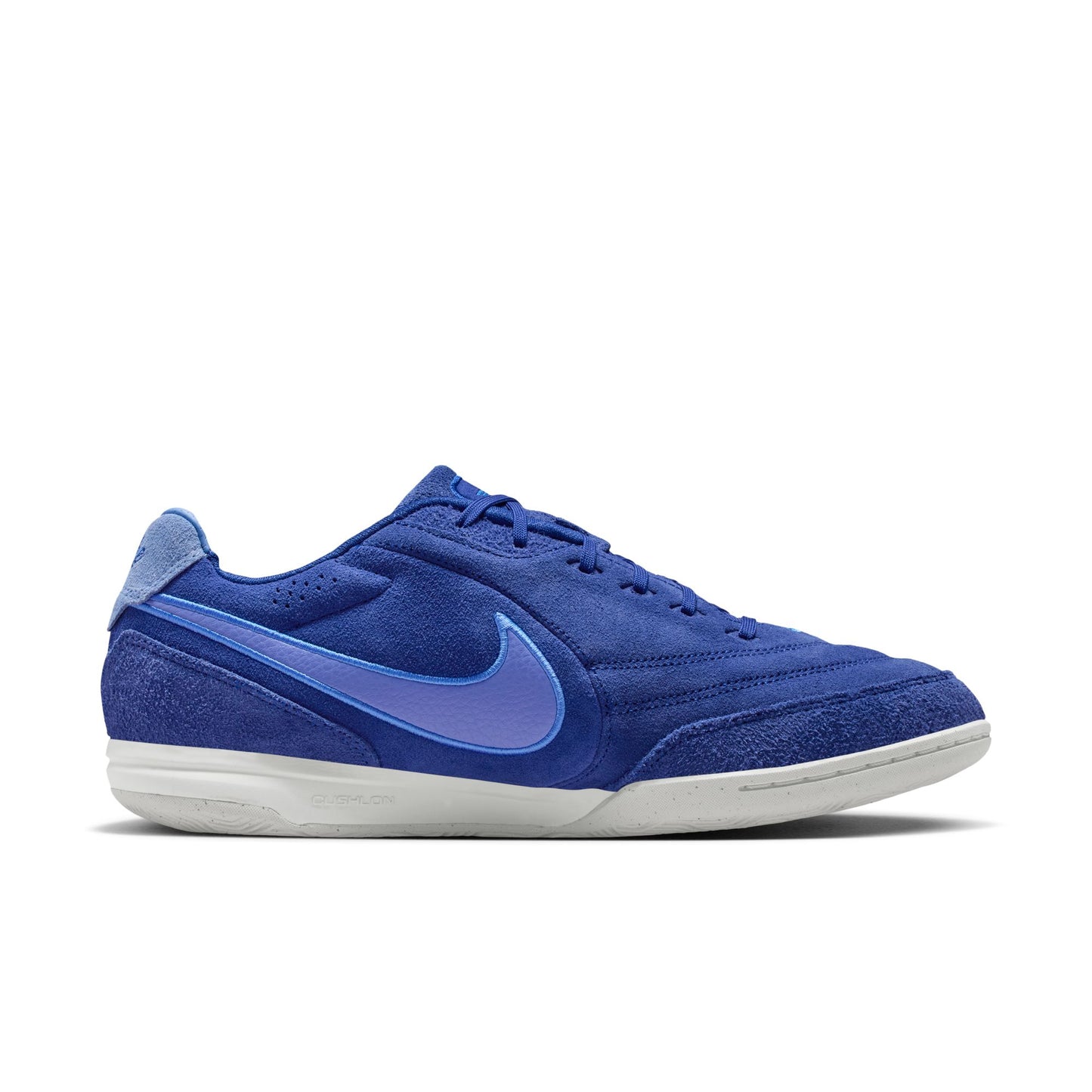 Nike Tiempo Streetgato PRM Indoor Soccer Shoes-   Deep Royal Blue/Polar Blue Crystal