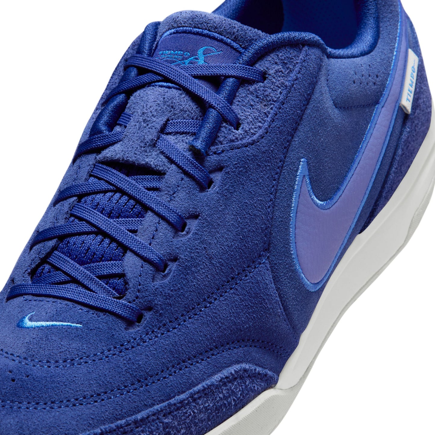 Nike Tiempo Streetgato PRM Indoor Soccer Shoes-   Deep Royal Blue/Polar Blue Crystal