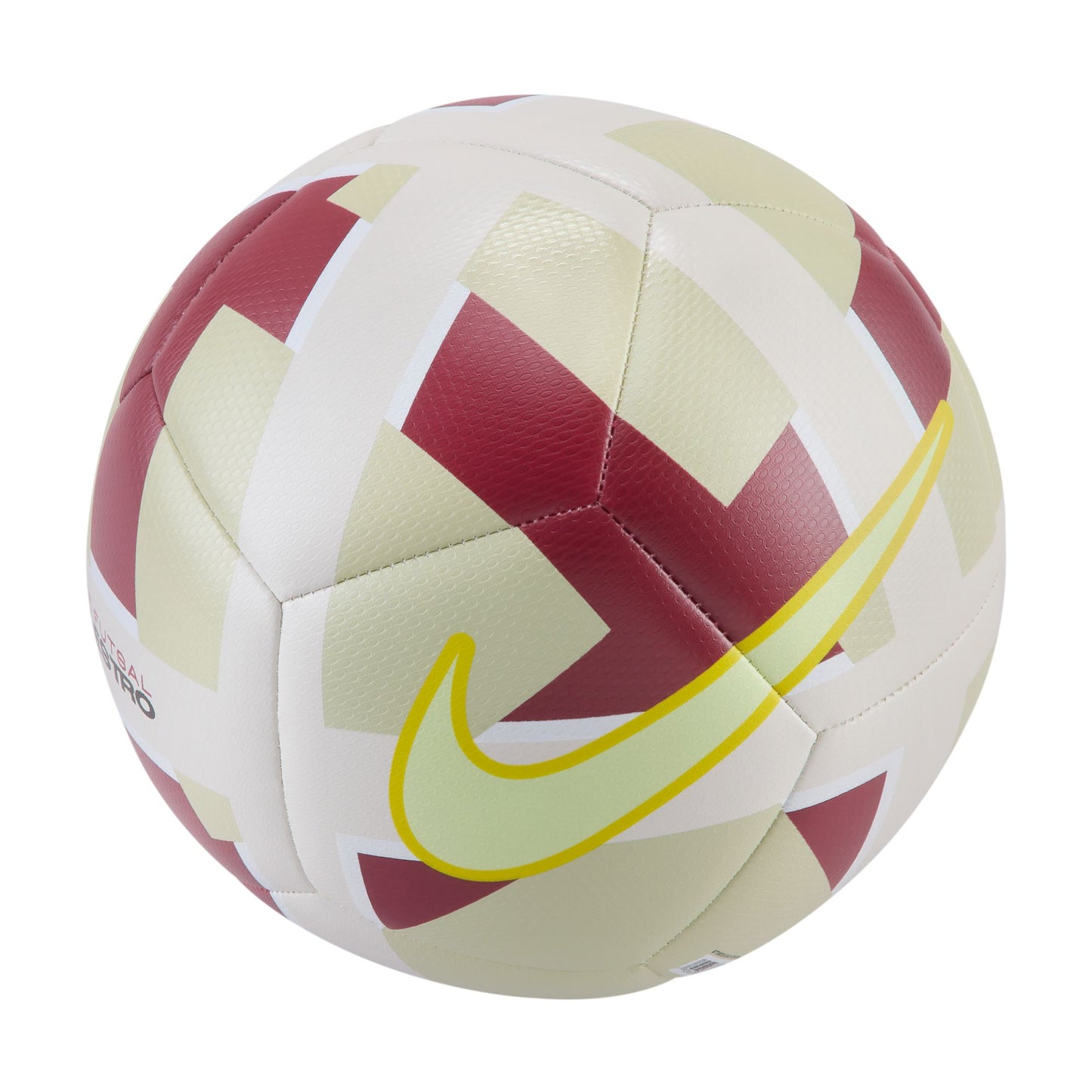 Nike Maestro Futsal Ball - Olive Aura/ Team Red/ Chalk/ Lt Liquid Lime