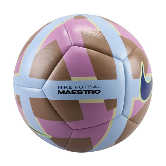 Nike Maestro Futsal Ball - Gum Dark Brown/ Deep Royal Blue