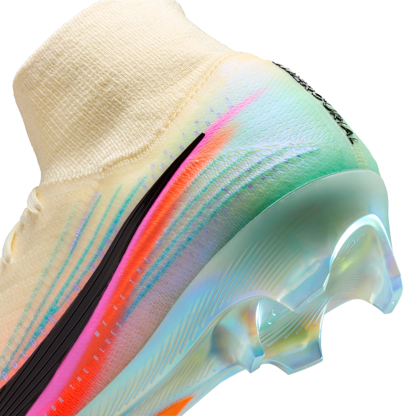 Nike Air Zoom Mercurial Superfly 10 Elite FG Firm Ground Soccer Cleat -Pale Ivory/ Black