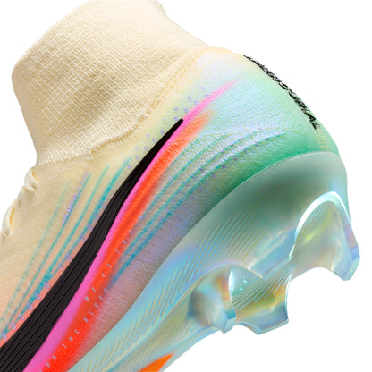 Nike Air Zoom Mercurial Superfly 10 Elite FG Firm Ground Soccer Cleat -Pale Ivory/ Black