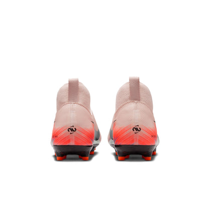 Nike Junior Superfly 10 Academy FG/MG Firm Ground/Multi Ground NU2 Soccer Shoes - Slit Red/Racer Blue