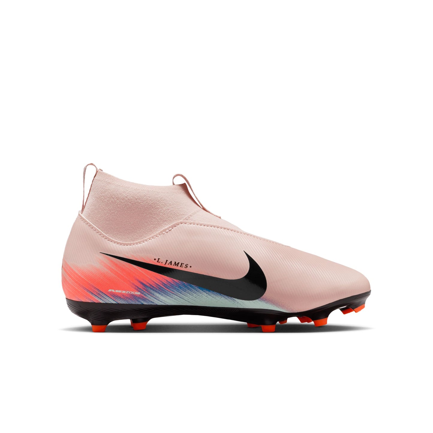 Nike Junior Superfly 10 Academy FG/MG Firm Ground/Multi Ground NU2 Soccer Shoes - Slit Red/Racer Blue
