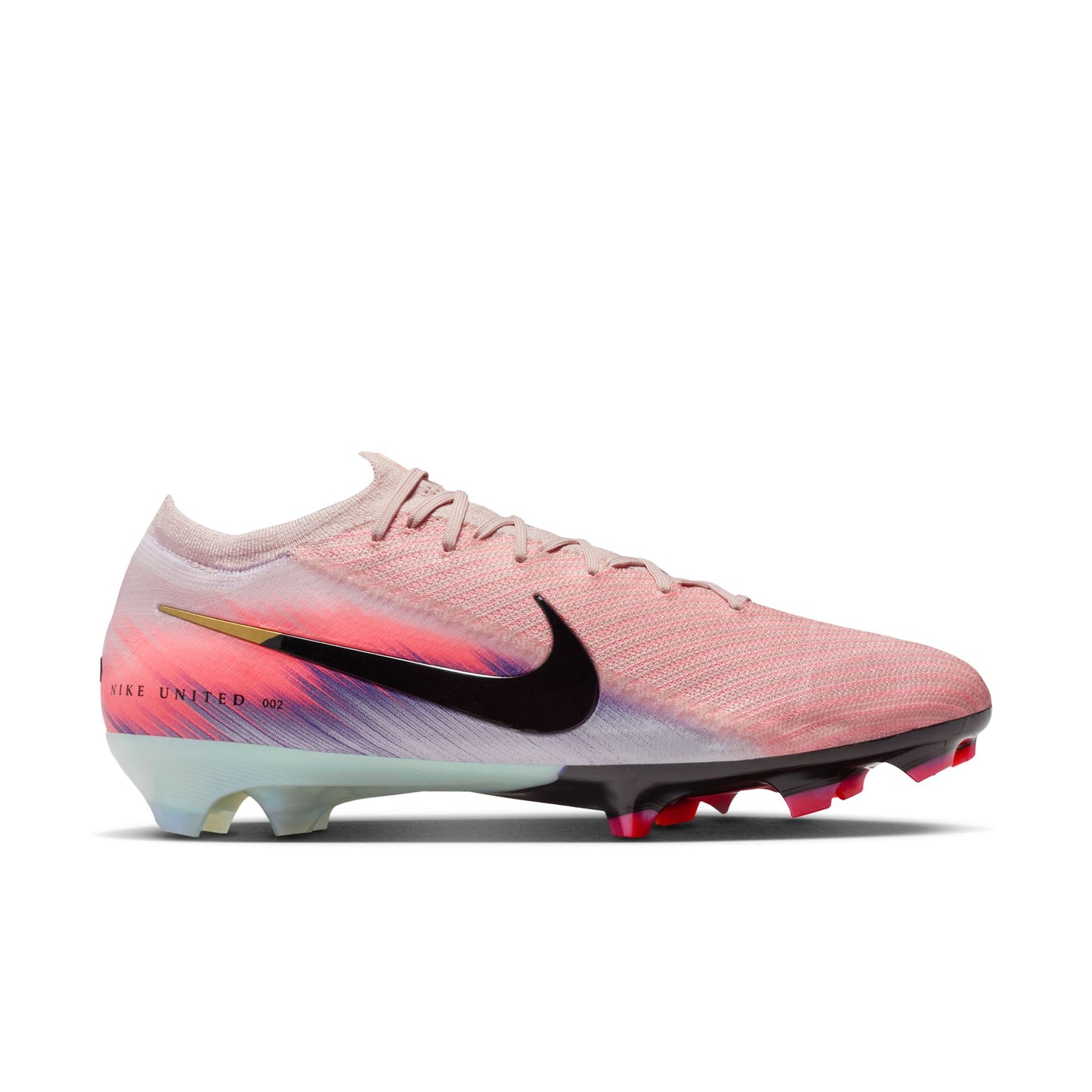 Nike United Mercurial Vapor 16 Elite FG Firm Ground Soccer Cleat- Silt Red/Racer Blue