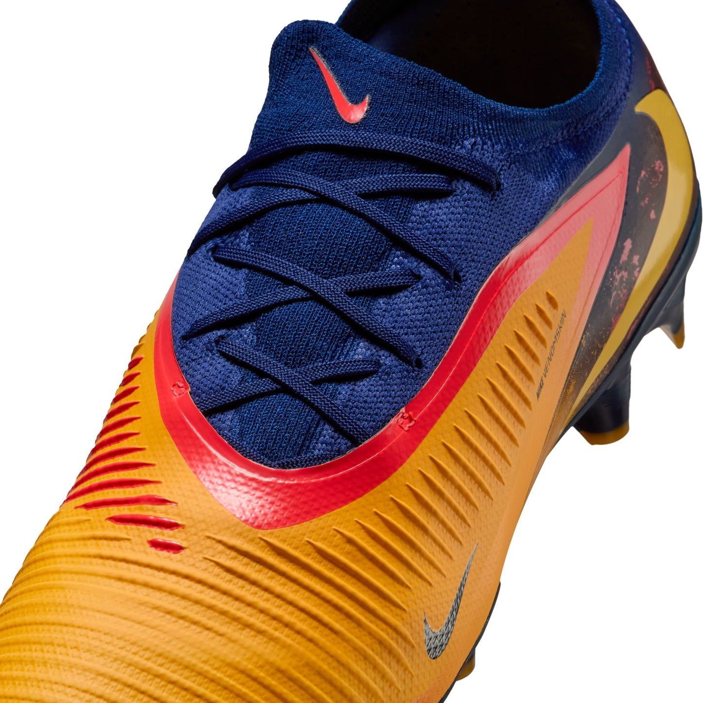 Nike Phantom 6 360 Pro EH FG Firm Ground Soccer Cleats - Laser Orange/ Lemon Venom-Blue Void