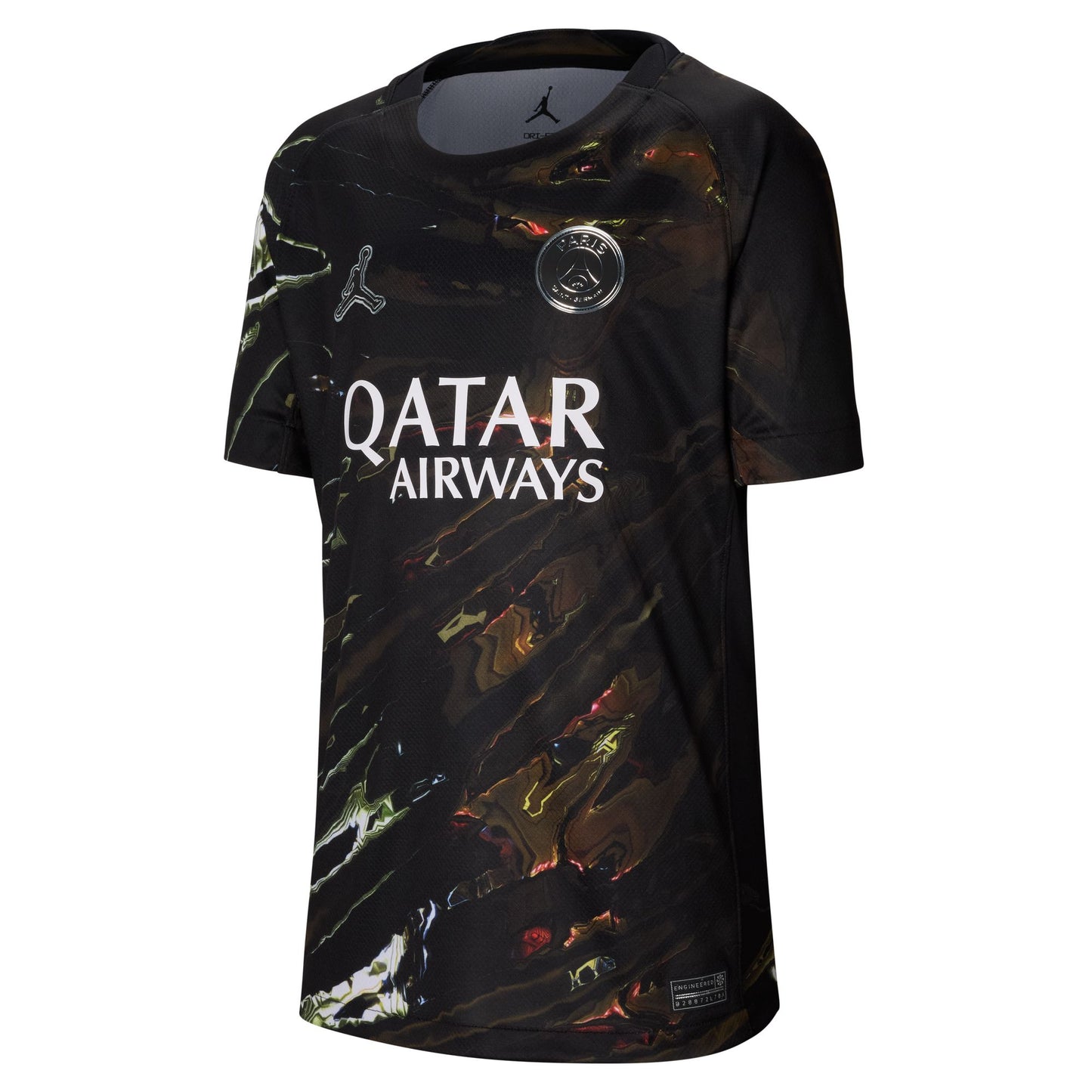 Kid's Nike Replica Paris Saint German Night Edition Jersey 2026/2027 - Black/White/Black
