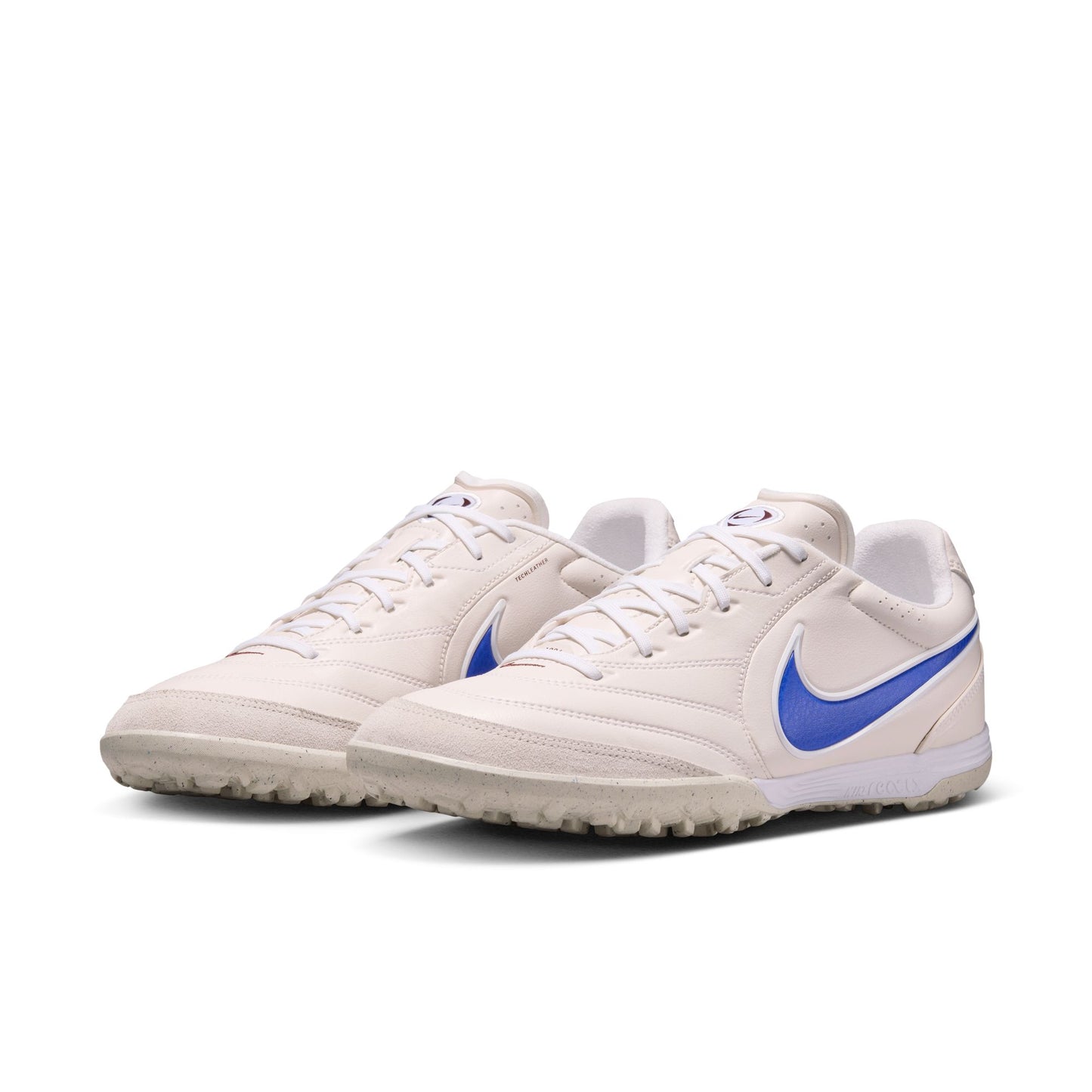Nike Tiempo Ligera 10 Pro TF Turf Soccer Cleats - Chalk/ Racer Blue/ White