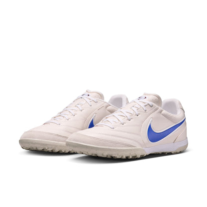 Nike Tiempo Ligera 10 Pro TF Turf Soccer Cleats - Chalk/ Racer Blue/ White
