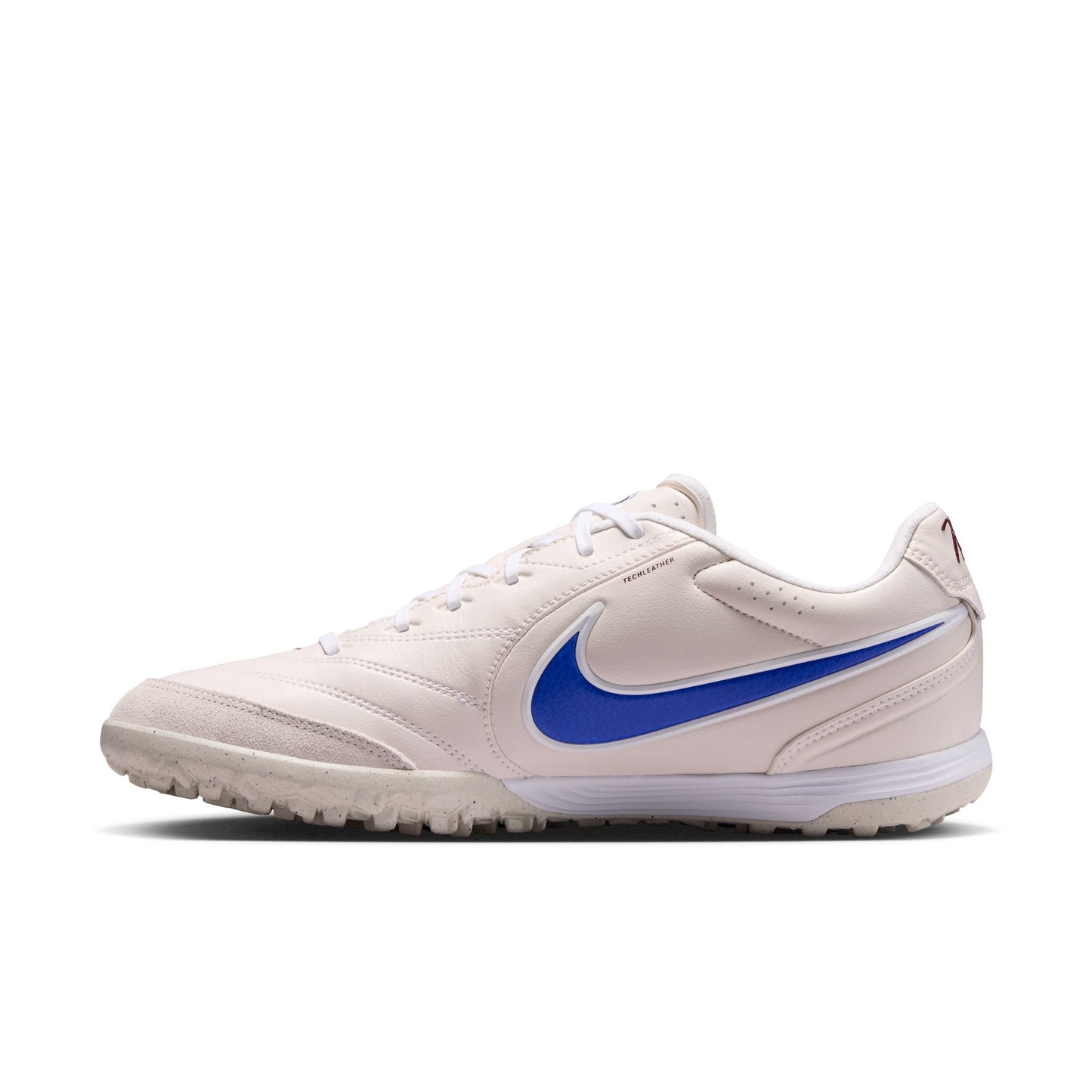Nike Tiempo Ligera 10 Pro TF Turf Soccer Cleats - Chalk/ Racer Blue/ White