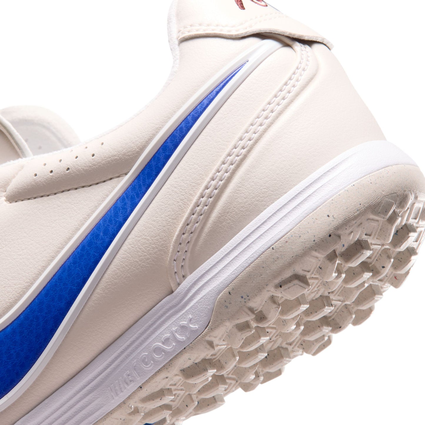 Nike Tiempo Ligera 10 Pro TF Turf Soccer Cleats - Chalk/ Racer Blue/ White