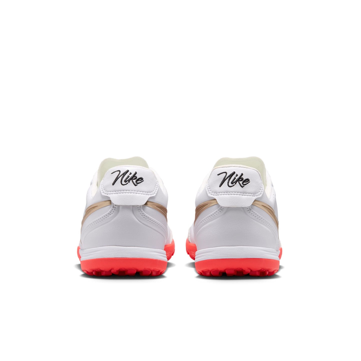 Nike Tiempo Ligera 10 Pro TF Soccer Shoes - White/ Blur/ Bright Crimson
