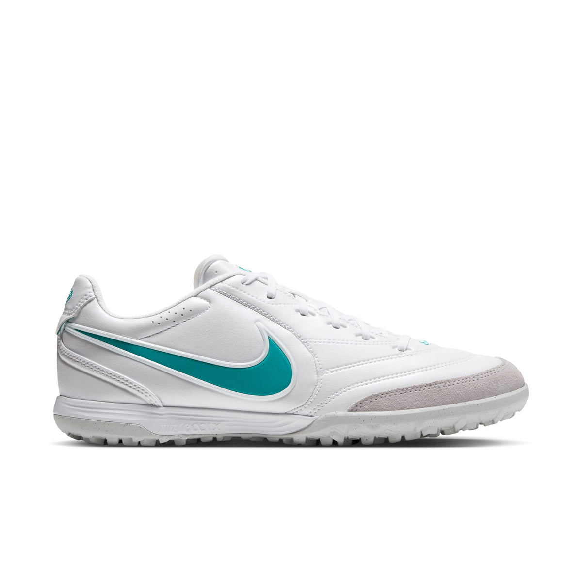 Nike Tiempo Ligera 10 Pro TF Soccer Shoes - White/ Dusty Cactus/ White
