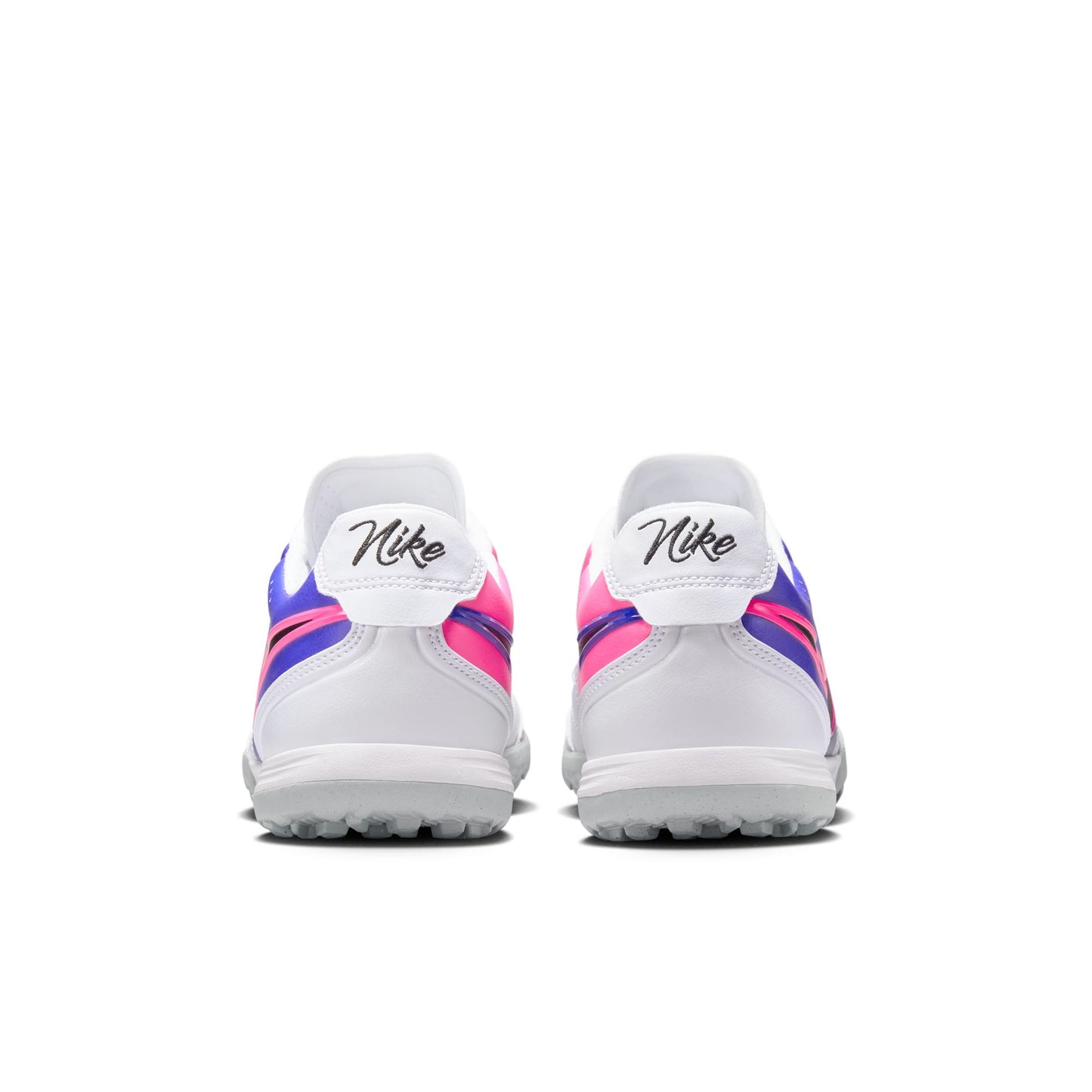 Nike Tiempo Ligera 10 Pro Turf Soccer Shoes - White/ Black/ Racer Blue