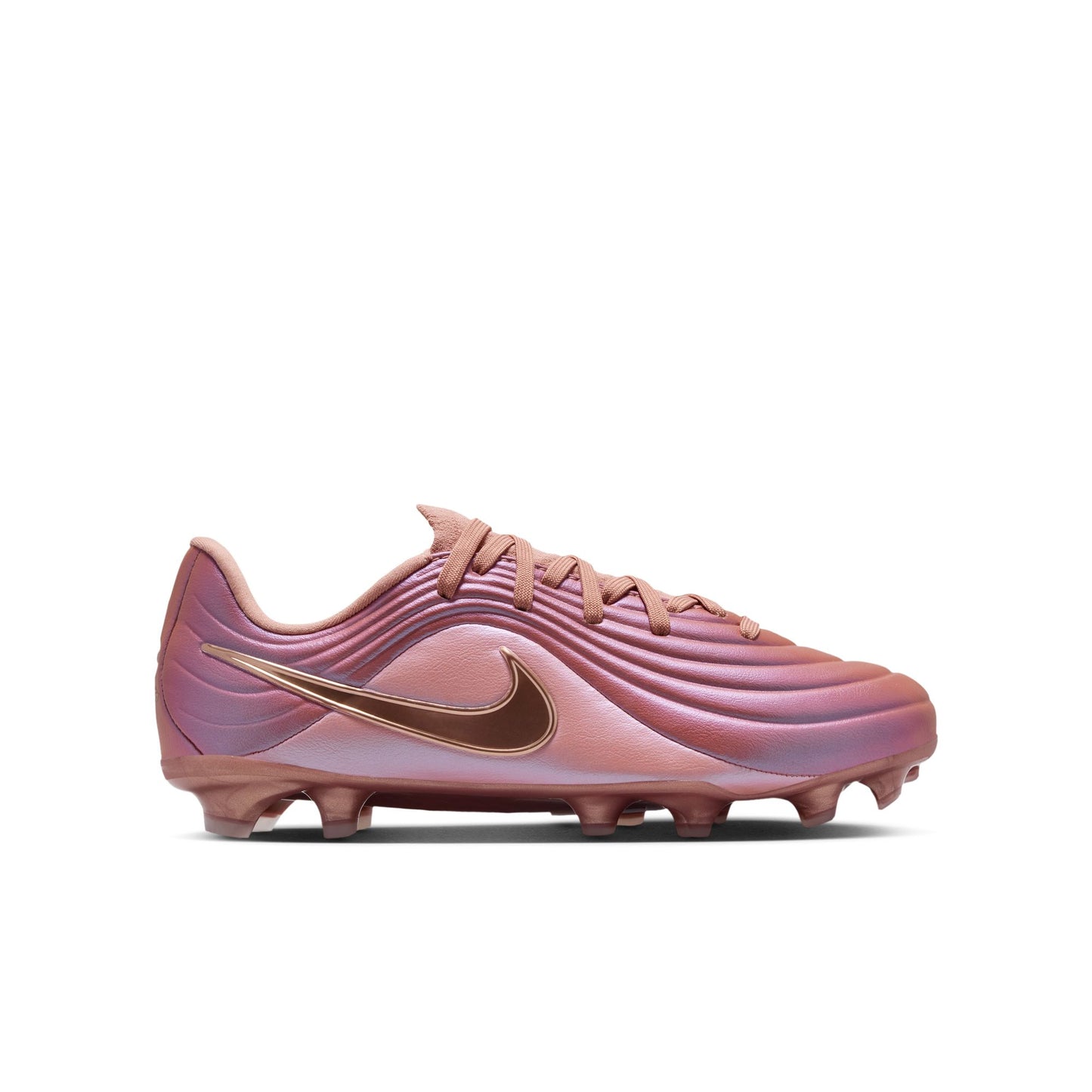 Nike Junior Tiempo Legend 11 Academy FG Firm Ground Soccer Cleats  - MTLC Red Bronze/MTLC Rose Gold