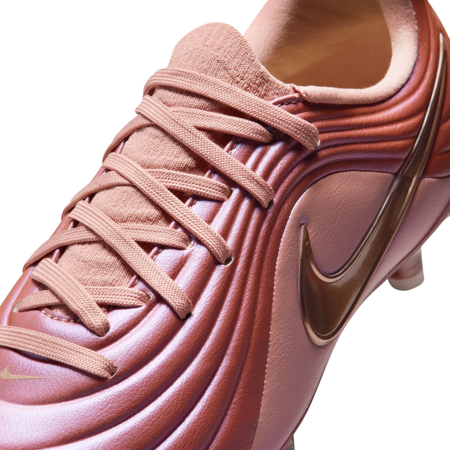 Nike Junior Tiempo Legend 11 Academy FG Firm Ground Soccer Cleats  - MTLC Red Bronze/MTLC Rose Gold