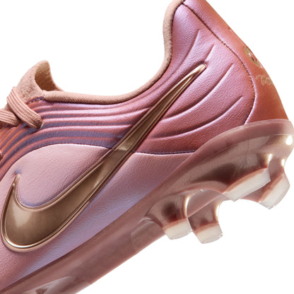 Nike Junior Tiempo Legend 11 Academy FG Firm Ground Soccer Cleats  - MTLC Red Bronze/MTLC Rose Gold
