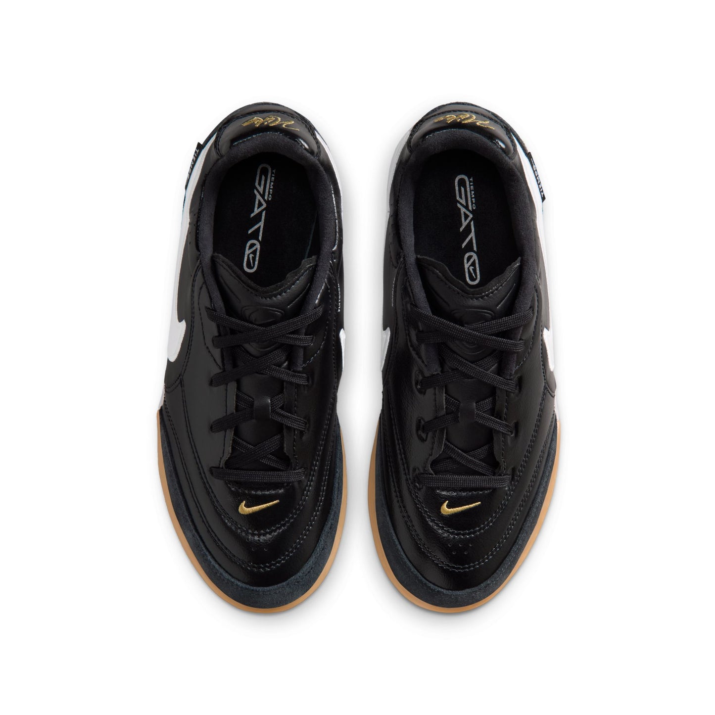 Nike Junior StreetGato IC Indoor Soccer Shoes - Black/ White