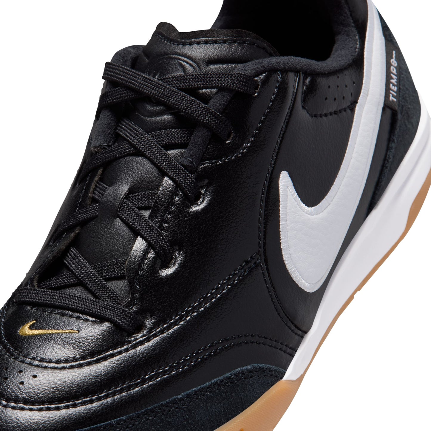 Nike Junior StreetGato IC Indoor Soccer Shoes - Black/ White