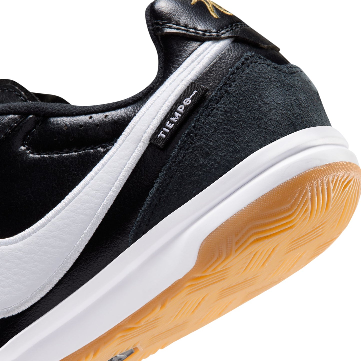 Nike Junior StreetGato IC Indoor Soccer Shoes - Black/ White