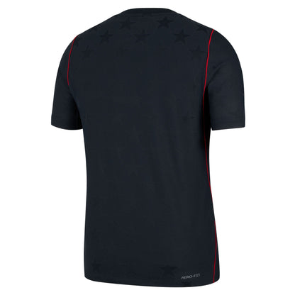Nike Men's USMNT Authentic Away Jersey 2026 - Dark Obsidian/ Pure Platinum