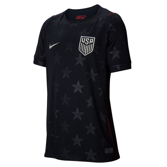 Nike Youth Replica USMNT Away Jersey 2026 - Dark Obsidian/ Pure Platinum