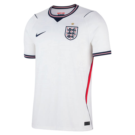 Nike Men's England Replica Home Jersey 2026 - White/Speed Red/Obsidian/Obsidian