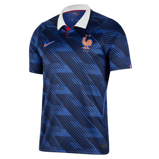 Nike Men's France Replica Home Jersey 2026 -  Game Royal/ Metallic Copper