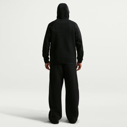 Men's Nike USMNT Tech Fleece Full Zipper Anthem Jacket 2026 - Black/Challenge Red